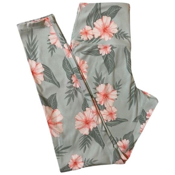 🌺 Glyder High Power Tropical Bloom Leggings - Picture 1 of 6